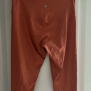 Lululemon Align crop Leggings; size 10, perfect condition